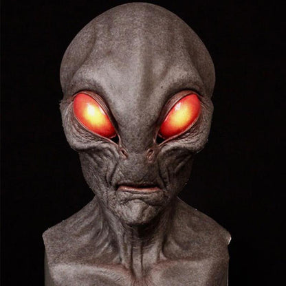 Realistic full face latex Halloween mask by BowLift, detailed design for cosplay and costume wear, showcasing lifelike facial features.