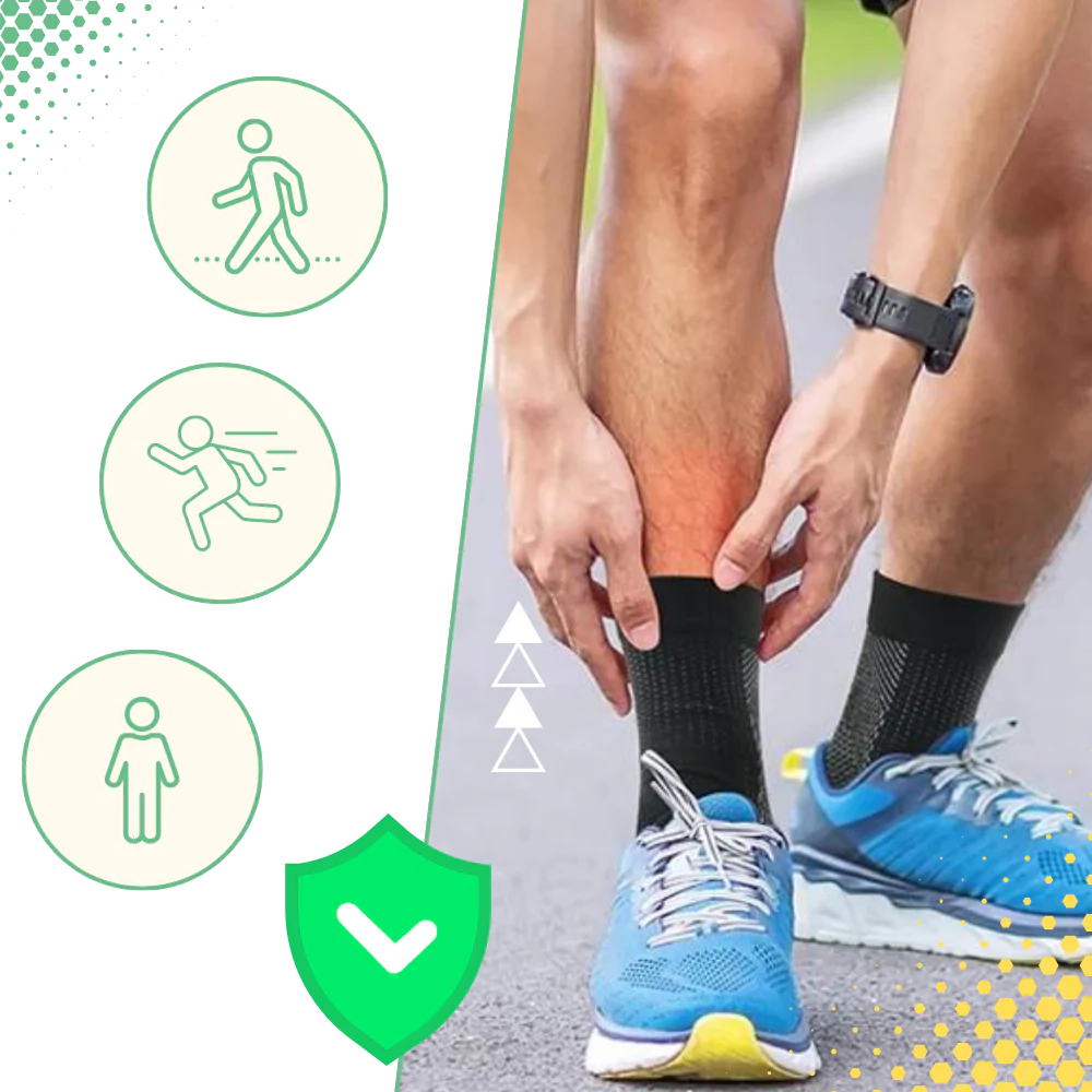Belro compression support socks with open-toe design, non-slip fit, and supportive elastic fabric for comfortable wear.