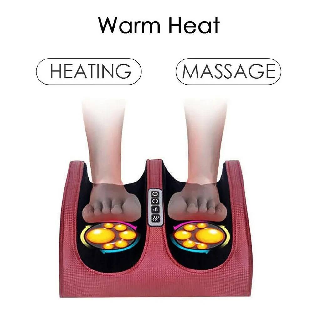 Belro electric foot massager with digital controls and cushioned foot pads for soothing relaxation and improved circulation.