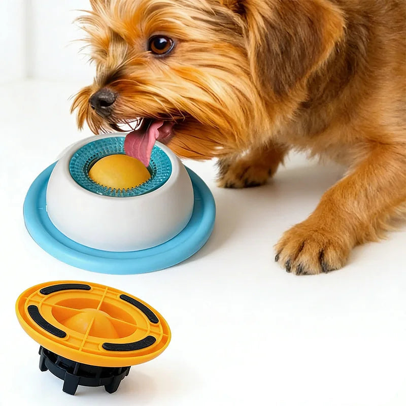 Belro slow feeder lick mat for dogs and cats, textured silicone surface to reduce eating speed and promote pet engagement.