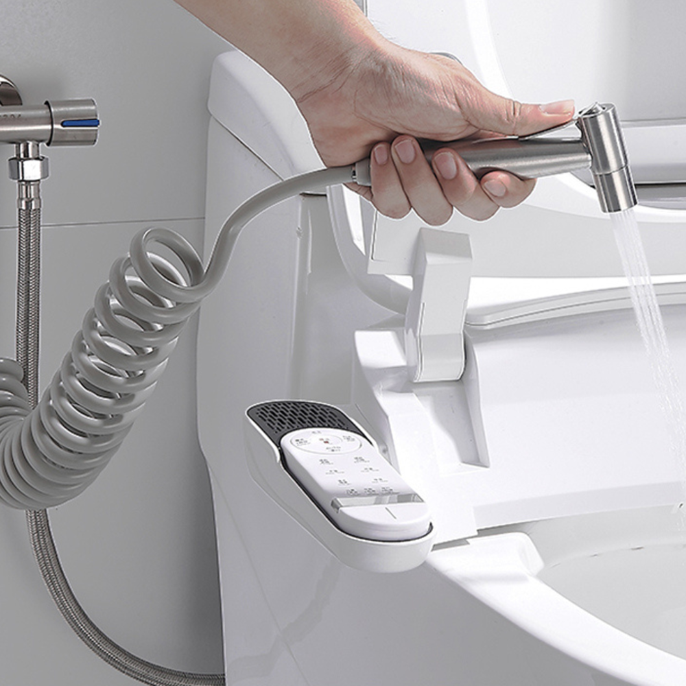 Belro handheld self-cleaning toilet bidet spray attachment, a durable tools and hardware fixture for personal hygiene.