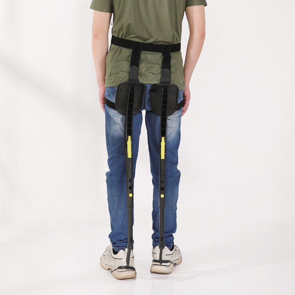 Belro portable wearable exoskeleton outdoor sports folding chair with ergonomic design for outdoor seating and support.