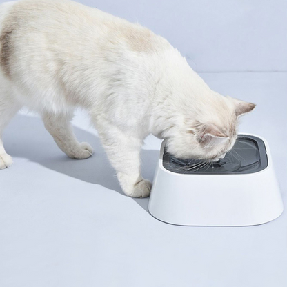 Belro large capacity anti-overflow dog water bowl with a wide opening for easy filling and spill-proof design for pet hydration.