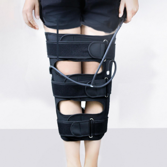 Belro Bow Leg Correction Air Pressure Belt for adults and kids, adjustable suspenders accessory for leg alignment correction.