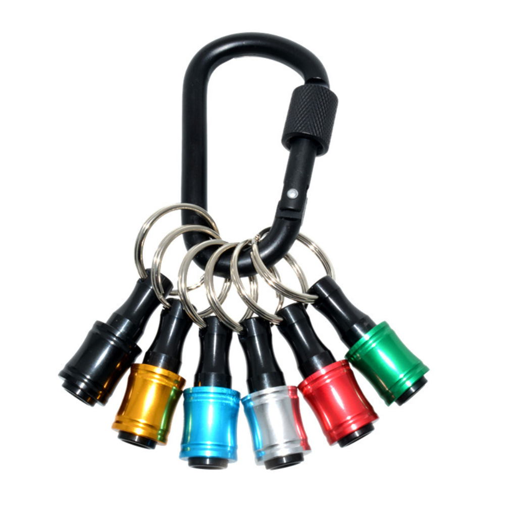 Belro hexagonal shank screwdriver head extension holder for hand tools, durable metal construction for versatile screw driving tasks.