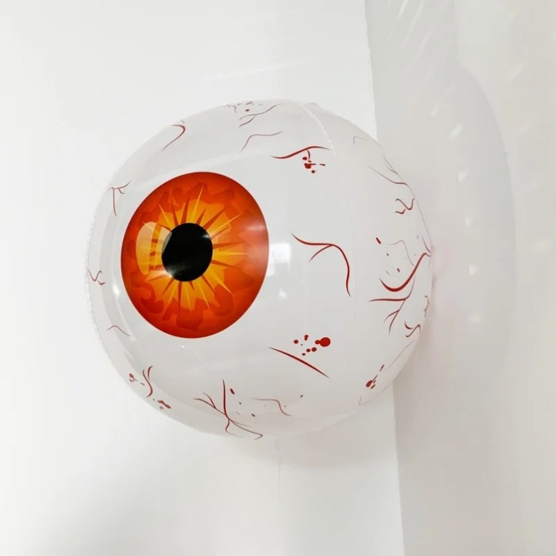 Belro Halloween eyeball balloon with creepy eye design, perfect for spooky men's Halloween costume or decoration.