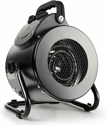 Belro electric heater fan for greenhouse grow tent with fast heating, IPX4 waterproof rating, compact home appliance.