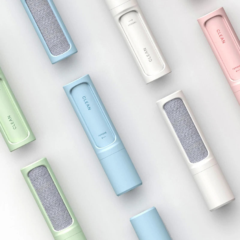 Reusable lint roller and pet hair remover brush by Belro, perfect for removing pet hair and lint from clothing and furniture.