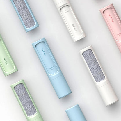Reusable lint roller and pet hair remover brush by Belro, perfect for removing pet hair and lint from clothing and furniture.