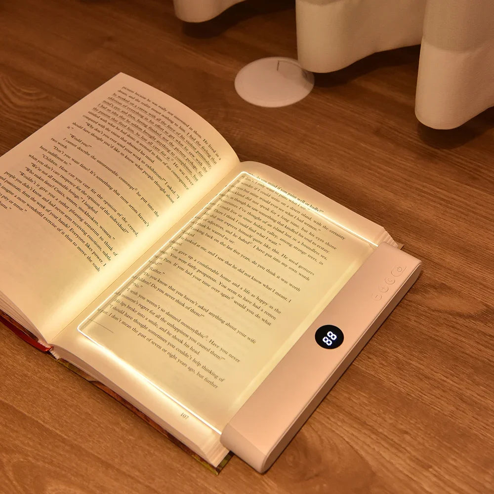 Belro LED night vision flat panel reading light for office and stationery, with a sleek, modern design for focused illumination.