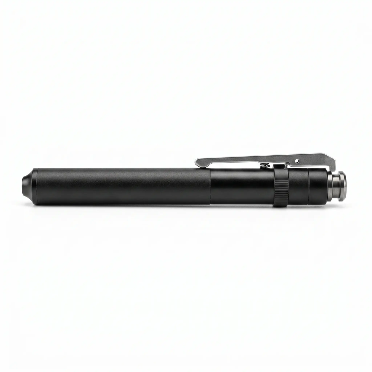 BowLift extendable self-defense stick, compact street guard for personal safety, shown in a closed position.
