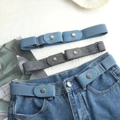 Belro adjustable elastic invisible no buckle belt, seamless clothing accessory for underwear and lingerie, flexible fit and comfortable wear.