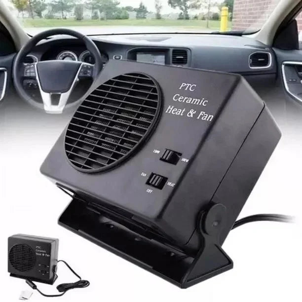 Belro automotive ceramic car heater fan, 150W to 300W, 12V, compact portable heater for vehicle interior warmth.