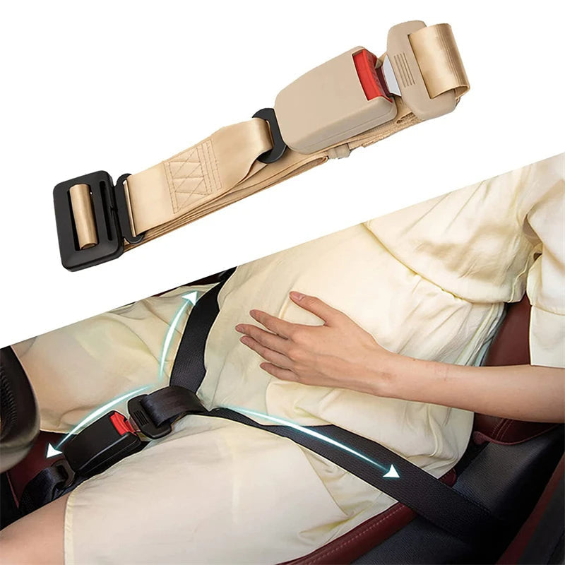 Belro maternity seat belt extender for pregnant women, sports and outdoors safety accessory, shown in the image.