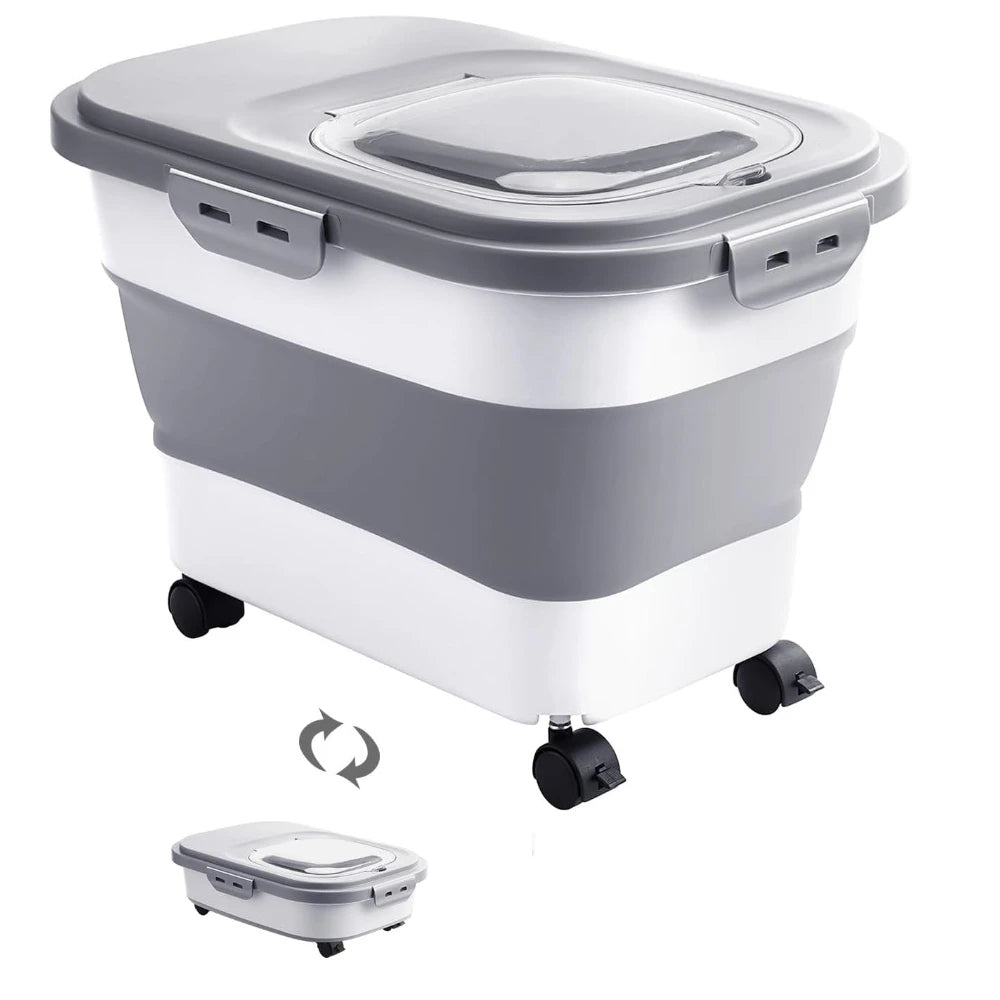 Belro foldable large capacity food storage container for kitchen and dining, flexible and space-saving for food organization.