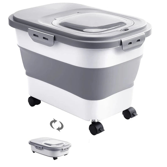Belro foldable large capacity food storage container for kitchen and dining, flexible and space-saving for food organization.