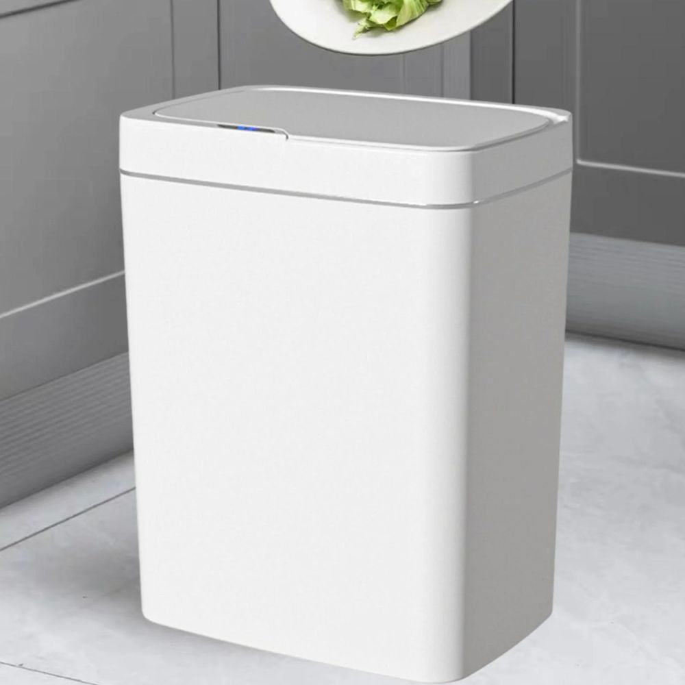 Belro automatic smart motion sensor trashcan with sleek design, suitable for modern kitchens and easily opening with motion detection.