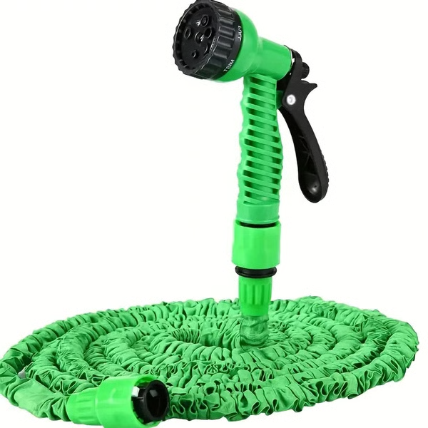 Belro expandable garden water hose, flexible and durable, suitable for outdoor watering and gardening tasks.