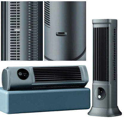 Mini rechargeable Belro desk fan, portable electronic home appliance with cooling blades for personal use.