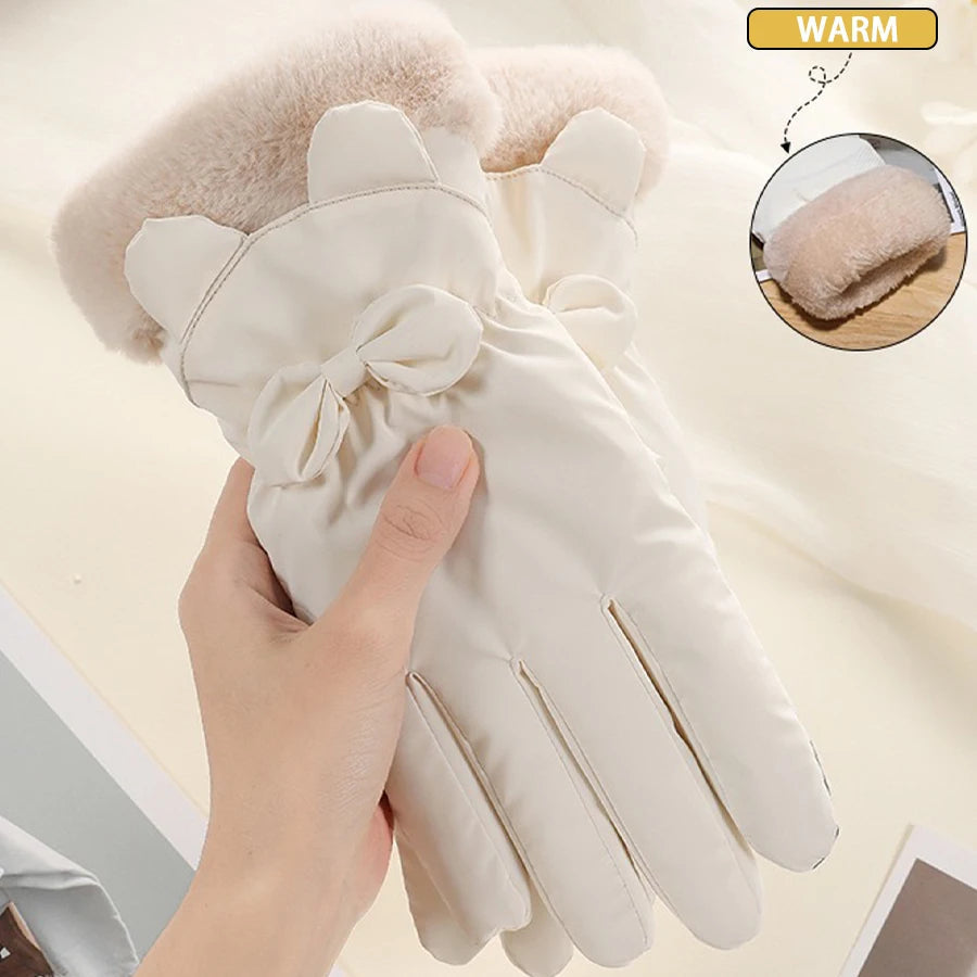 Belro women's touchscreen winter gloves, stylish accessories with warm fabric and touchscreen-compatible fingertips.