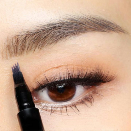 Belro waterproof microblading pen for eye makeup, featuring precise, durable tip for natural-looking eyebrow enhancement.