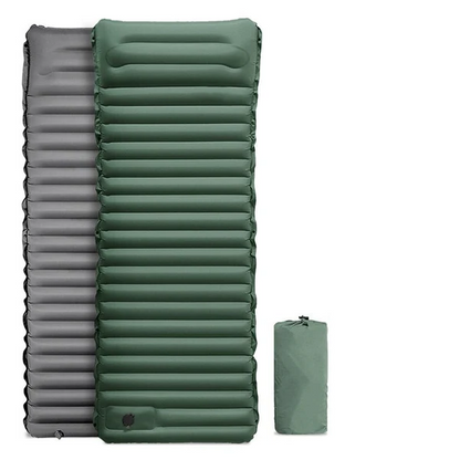 Belro camping inflatable mattress, portable and lightweight, designed for outdoor sleeping comfort and convenience.