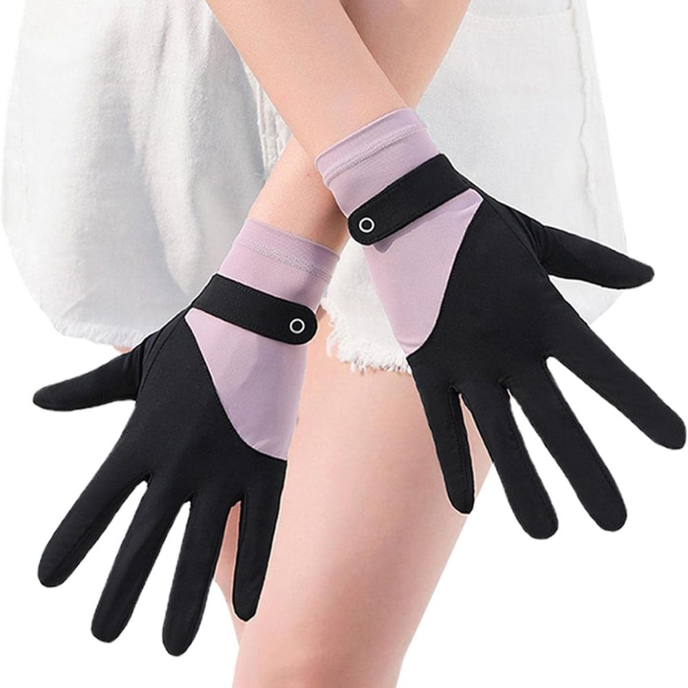 Belro women's breathable UV sun protection driving gloves, lightweight accessories with textured palm for grip.