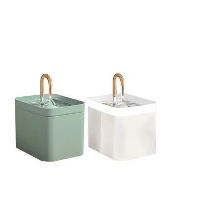 Belro pet water dispenser for dogs, featuring a transparent water container and easy-to-use spout, ideal for pet hydration.