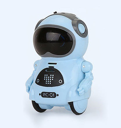 Belro Pocket RC Robot toy with movable arms and sensors, designed for fun and interactive play in compact size.