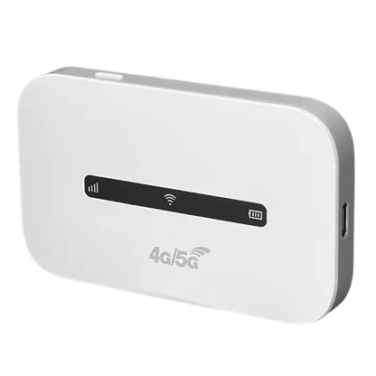 Belro Ultimate Portable Wi-Fi device with sleek black design, compact electronics for on-the-go internet connectivity.