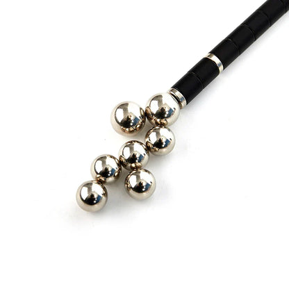 Belro Fidget Magnetic Pen toy with colorful magnetic balls for stress relief and sensory play on a plain background.