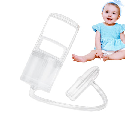Belro infant nasal aspirator for newborns with soft nose suction tip, designed for gentle clearing of baby’s nasal passages.