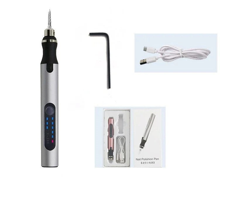 Casavibeo wireless jade carving and engraving machine with polishing pen, electric tool for detailed jewelry and stone work.