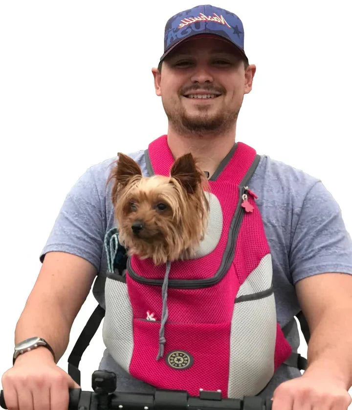 Belro Fur Sport Backpack showing soft fur exterior with adjustable straps and multiple compartments for carrying essentials.