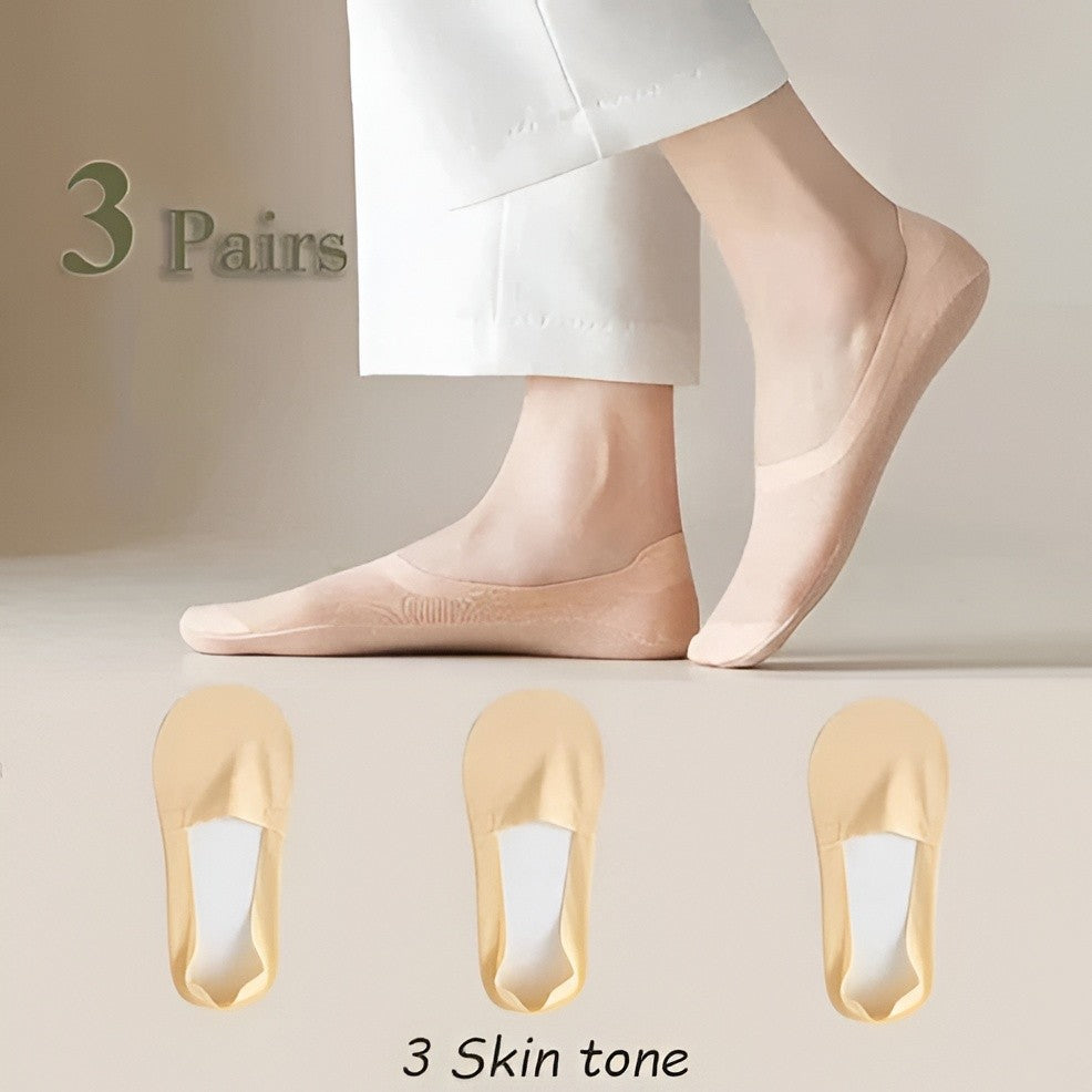 Belro no show socks, thin and lightweight, designed for low-cut shoes, visible on feet with casual clothing
