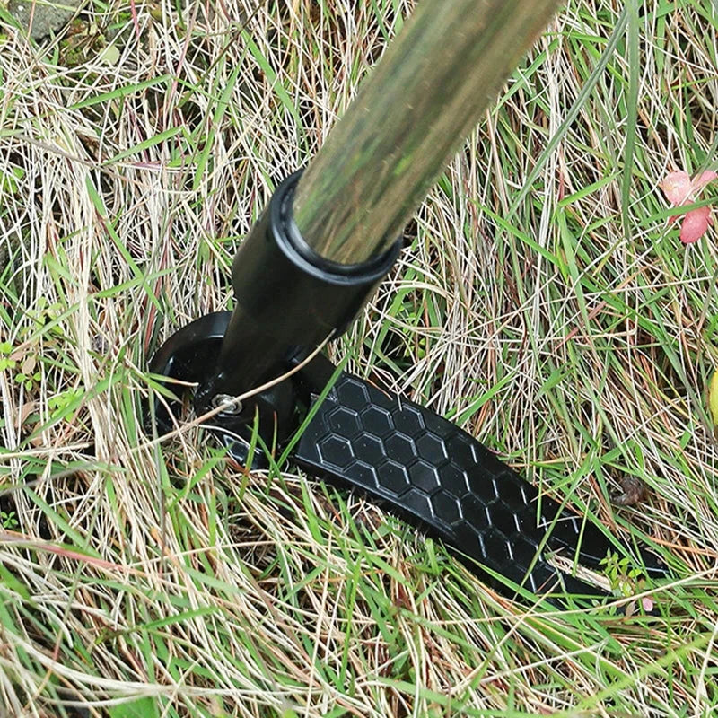 Belro stainless steel adjustable long handle detachable weed puller for men, featuring ergonomic design and durable construction.