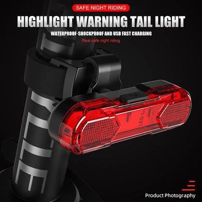 Belro bike headlights and taillights attached to a bicycle, providing bright illumination for night riding and safety.
