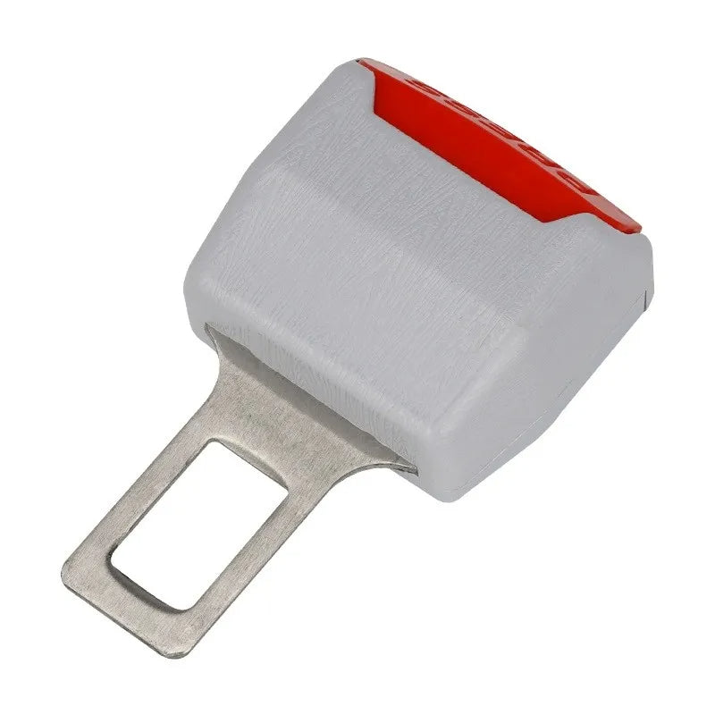 Grey Belro universal anti-slip seat belt extender for men, providing added comfort and secure fit in vehicle car seat belt.