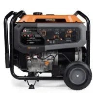 Casavibeo GP9500E Tri-Fuel Portable Generator showing control panel and fuel ports for versatile power options.