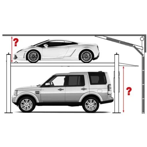 Heavy-duty Casavibeo BENDPAK HD-9 9,000-lb capacity car lift with robust construction and safety features.