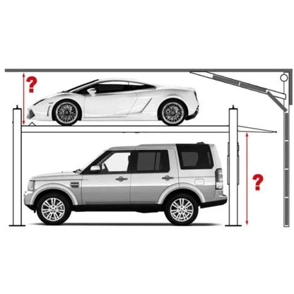 Heavy-duty Casavibeo BENDPAK HD-9 9,000-lb capacity car lift with robust construction and safety features.