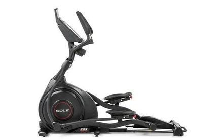 Casavibeo Sole E95 elliptical trainer with digital display, sturdy frame, and adjustable resistance for indoor cardio workouts.