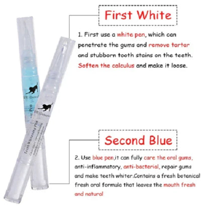 Belro Pet's Teeth Health product for repairing and preventing dental disease, featuring a pet's clean teeth and gums in the image.