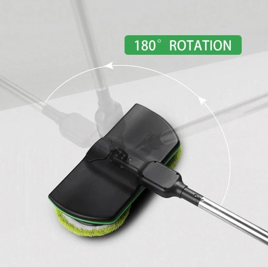 Belro cordless electric spin mop for floor cleaning, rechargeable and wireless, featuring rotating scrubbing heads for easy home and outdoor use.