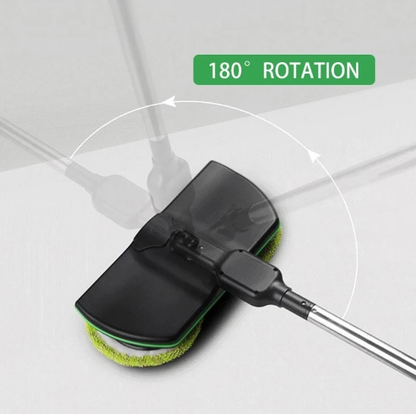 Belro cordless electric spin mop for floor cleaning, rechargeable and wireless, featuring rotating scrubbing heads for easy home and outdoor use.