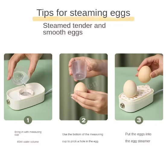 Belro electric egg cooker with multiple functions, compact design, and automatic power-off for quick, easy egg preparation.