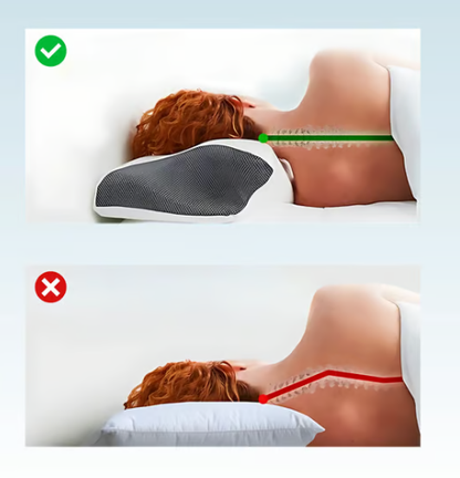 Belro cervical pillow for neck pain relief, ergonomic design, supportive neck accessory for restful sleep and comfort.
