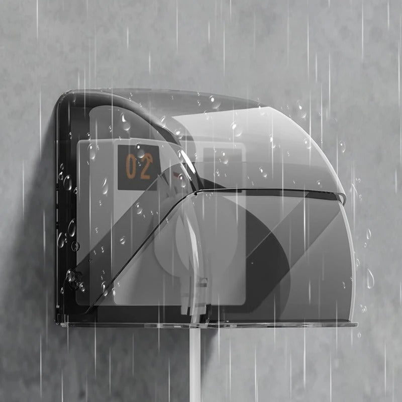 Belro outdoor electrical outlet cover weatherproof for electronics, protecting outdoor outlets from rain and moisture.