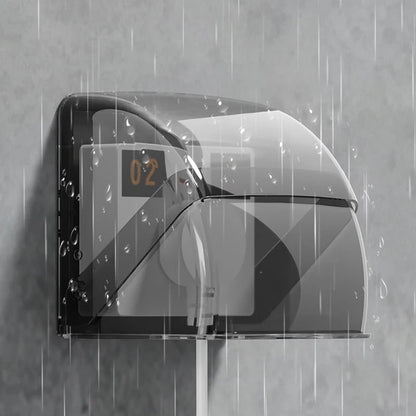 Belro outdoor electrical outlet cover weatherproof for electronics, protecting outdoor outlets from rain and moisture.