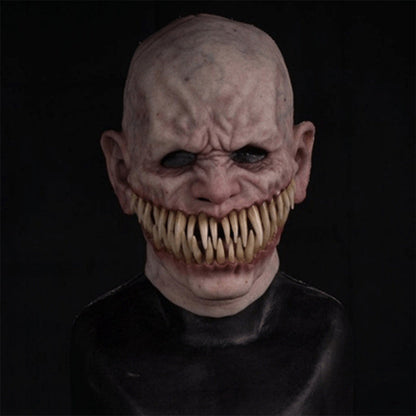 Realistic full face latex Halloween mask by BowLift, detailed cosplay mask for costume wear, with lifelike facial features.